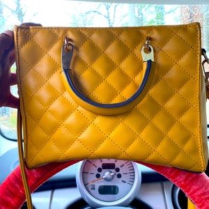 Gold medium sized bag